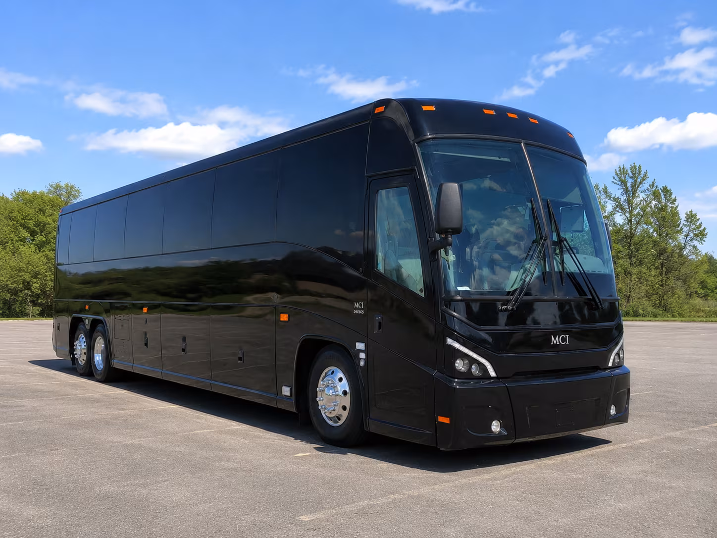 prom buses to the earle brown heritage center right in brooklyn center